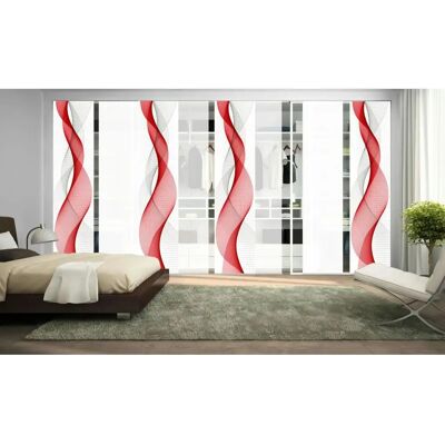 HOME WOHNIDEEN OPALIA 8ER SET - Schiebegardine HOME WOHNIDEEN OPALIA 8ER SET - Schiebegardine