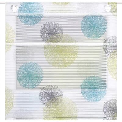 HOME WOHNIDEEN RAWLINS Voilage enroulable - Semi-transparent, Imprimé, 80x130cm HOME WOHNIDEEN RAWLINS Voilage enroulable - Semi-transparent, Imprimé, 80x130cm