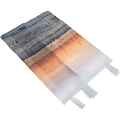 HOME WOHNIDEEN Abendbeige Digitaldruck Blickdichte Gardine - Gardinen HOME WOHNIDEEN Abendbeige Digitaldruck Blickdichte Gardine - Gardinen