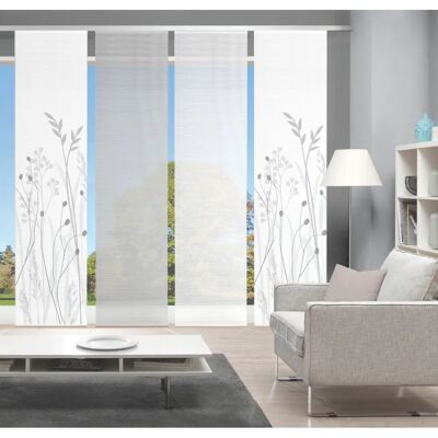 VISION S Grasil 4er Set - Blickdichte Gardinen VISION S Grasil 4er Set - Blickdichte Gardinen