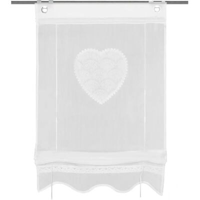 HOME WOHNIDEEN CORAZON Voilage Brodé HOME WOHNIDEEN CORAZON Voilage Brodé