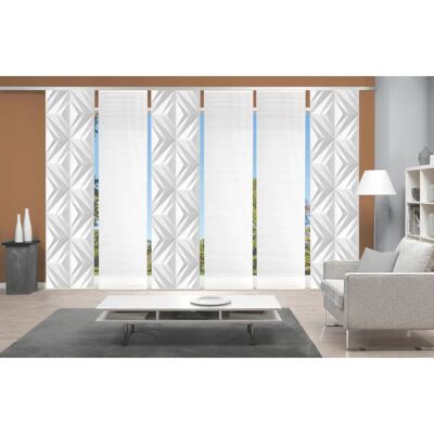 Vision S Fresko Grau Schiebegardine - Sliding Curtain Vision S Fresko Grau Schiebegardine - Sliding Curtain
