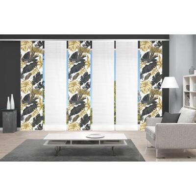 VISION S "LETHI" Grau Panel Gardine - Schiebegardine VISION S "LETHI" Grau Panel Gardine - Schiebegardine