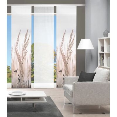 VISION S Relva Schiebegardine - Halbtransparent, 260cm, Beige VISION S Relva Schiebegardine - Halbtransparent, 260cm, Beige