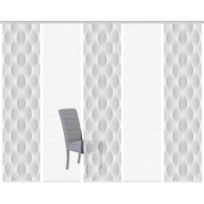 VISION S VOLARE Grau Schiebegardine - Sliding Curtain VISION S VOLARE Grau Schiebegardine - Sliding Curtain