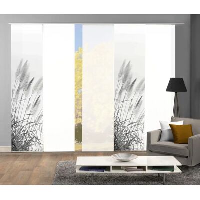 HOME WOHNIDEEN PAMPAS Gardinen - Blickdicht, 245cm, grau HOME WOHNIDEEN PAMPAS Gardinen - Blickdicht, 245cm, grau