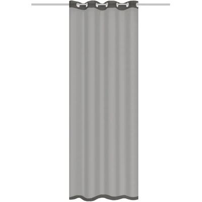 HOME WOHNIDEEN DOLLY Rideau - gris - 225cm x 140cm HOME WOHNIDEEN DOLLY Rideau - gris - 225cm x 140cm