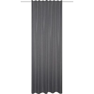 HOME WOHNIDEEN Oxford Gardine - Anthrazit - 245cm x 135cm HOME WOHNIDEEN Oxford Gardine - Anthrazit - 245cm x 135cm