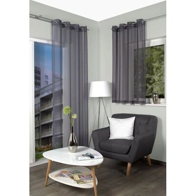 HOME WOHNIDEEN DOLLY - 245x140 cm Transparente Gardinen HOME WOHNIDEEN DOLLY - 245x140 cm Transparente Gardinen