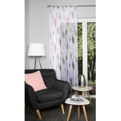 HOME WOHNIDEEN PaoLo Gardine - Halbtransparent, 140x245cm HOME WOHNIDEEN PaoLo Gardine - Halbtransparent, 140x245cm