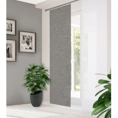 HOME in green - ESTRA - Grau - Bambusoptik - panel curtain HOME in green - ESTRA - Grau - Bambusoptik - panel curtain