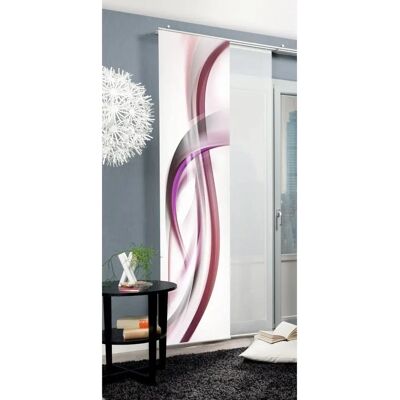 HOME WOHNIDEEN FALA Lila Opque Digital Print - Sliding Curtain HOME WOHNIDEEN FALA Lila Opque Digital Print - Sliding Curtain
