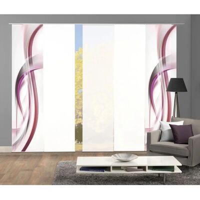 HOME WOHNIDEEN FALA Lila 245cm Blickdicht Schiebegardinen HOME WOHNIDEEN FALA Lila 245cm Blickdicht Schiebegardinen