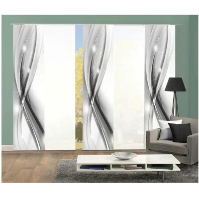 HOME WOHNIDEEN Gliwe Gardinen Set - Schiebegardinen HOME WOHNIDEEN Gliwe Gardinen Set - Schiebegardinen