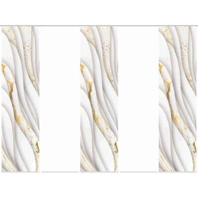 HOME WOHNIDEEN GULDO Gold Raumteiler - Gardinen HOME WOHNIDEEN GULDO Gold Raumteiler - Gardinen
