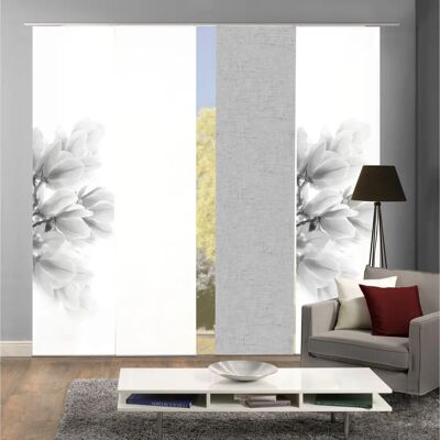 HOME WOHNIDEEN KESSI 4er SET Gardinen - 245cm - grau HOME WOHNIDEEN KESSI 4er SET Gardinen - 245cm - grau