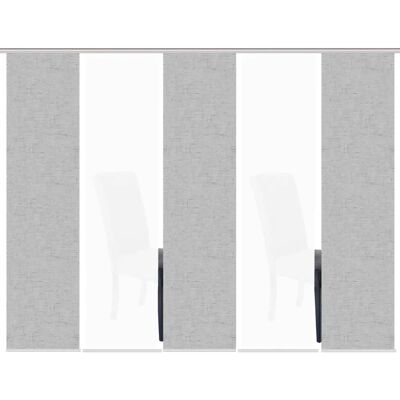 HOME WOHNIDEEN PIVE 5er SET Digitaldruck Gardinen - Gardinen HOME WOHNIDEEN PIVE 5er SET Digitaldruck Gardinen - Gardinen