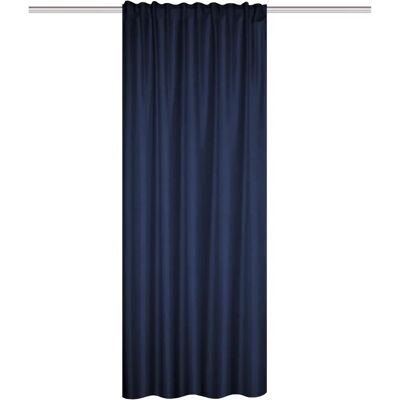 Home WOHNIDEEN ESKAMIO Vorhang - 175cm, Blau, Thermo, Blickdicht Home WOHNIDEEN ESKAMIO Vorhang - 175cm, Blau, Thermo, Blickdicht