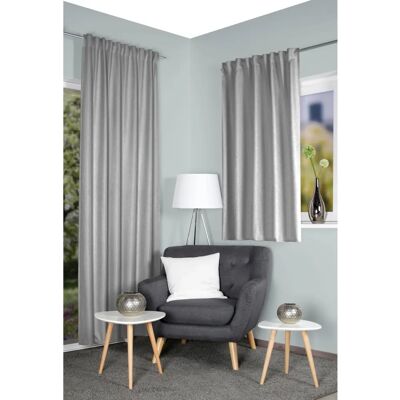 HOME WOHNIDEEN ESKAMIO Vorhang - Thermo- und Multifunktionsgardine für große Fenster HOME WOHNIDEEN ESKAMIO Vorhang - Thermo- und Multifunktionsgardine für große Fenster