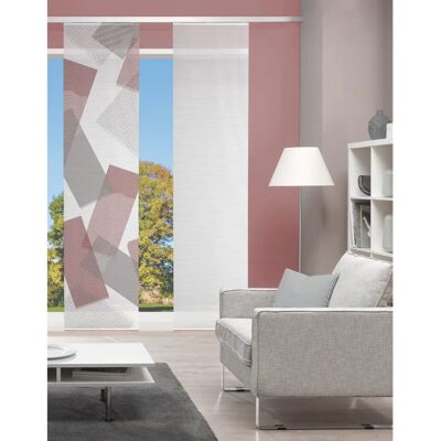 VISION - NAYAH - Bordeaux - 60x260cm - Curtain Panel VISION - NAYAH - Bordeaux - 60x260cm - Curtain Panel
