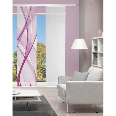 PACOLIA VISION - pink - 60x260cm - Schiebegardine PACOLIA VISION - pink - 60x260cm - Schiebegardine