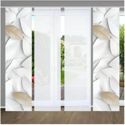 HOME IN GREEN LISON Recycelte Bambus-Optik Gardine - Gardinen HOME IN GREEN LISON Recycelte Bambus-Optik Gardine - Gardinen