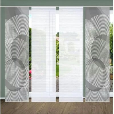 HOME IN GREEN AFONSO Recyceltes Polyester Bambus Digital-Gardine - Gardinen HOME IN GREEN AFONSO Recyceltes Polyester Bambus Digital-Gardine - Gardinen