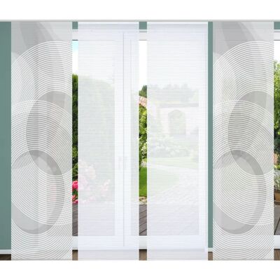 HOME AFONSO Recyceltes Polyester Bambusoptik Schiebegardine - Gardine HOME AFONSO Recyceltes Polyester Bambusoptik Schiebegardine - Gardine