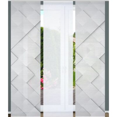 HOME SYLVIA Recyceltes Polyester Bamboo Look Gardine - Gardinen HOME SYLVIA Recyceltes Polyester Bamboo Look Gardine - Gardinen