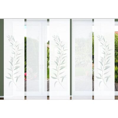 HOME IN GREEN - CELSO - mint - 60x245cm - Schiebegardine HOME IN GREEN - CELSO - mint - 60x245cm - Schiebegardine