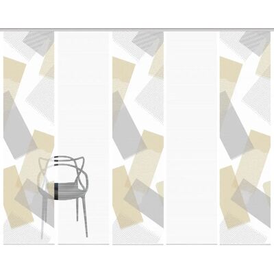 Höffner Bambus-Design Schiebevorhang - 60cm x 260cm - Elegant & Verstellbar Höffner Bambus-Design Schiebevorhang - 60cm x 260cm - Elegant & Verstellbar