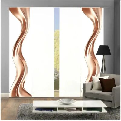 Home Wohnideen Oakley Rosa Schiebegardine - Sliding Curtain Home Wohnideen Oakley Rosa Schiebegardine - Sliding Curtain