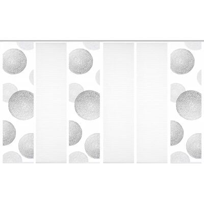 HOME GINNY Recycelter Polyester Schiebegardine - Fensterdeko HOME GINNY Recycelter Polyester Schiebegardine - Fensterdeko