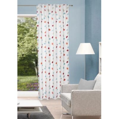 HOME WOHNIDEEN EFFIE Orange Vorhang - Gardinen HOME WOHNIDEEN EFFIE Orange Vorhang - Gardinen