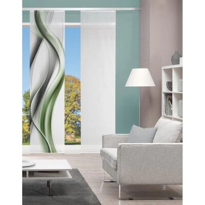 VISION S CARA - grün - 60x260 - Polyester - Schiebevorhang VISION S CARA - grün - 60x260 - Polyester - Schiebevorhang