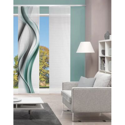 VISION S CARA - mint - 60x260 - Schiebegardine VISION S CARA - mint - 60x260 - Schiebegardine