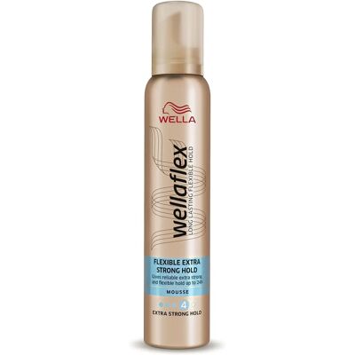 Wellaflex Flexible Extra Strong Hair Foam - Hair Styling Foam Wellaflex Flexible Extra Strong Hair Foam - Hair Styling Foam