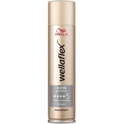 Wellaflex Glanz & Hold Extra Strong Hairspray Wellaflex Glanz & Hold Extra Strong Hairspray