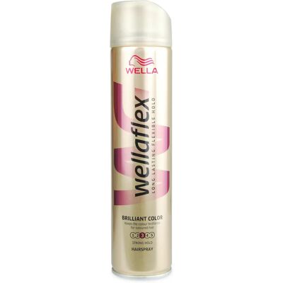 Wella Wellaflex Haarspray Brilliant Kleur Sterk - Haarspray voor Kleurrijk Haar Wella Wellaflex Haarspray Brilliant Kleur Sterk - Haarspray voor Kleurrijk Haar