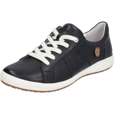Josef Seibel Caren 01 Zwarte Lederen Casual Schoenen - Schoenen Josef Seibel Caren 01 Zwarte Lederen Casual Schoenen - Schoenen