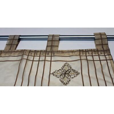 HOSSNER - STELLISEE - braun - 245x105 cm - Gardinen HOSSNER - STELLISEE - braun - 245x105 cm - Gardinen
