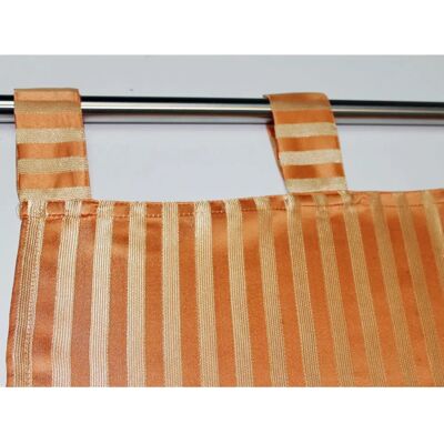 HOSSNER Triftsee Gardine - 235cm, Braun (Gold, Zimt) - Elegante Wohnideen HOSSNER Triftsee Gardine - 235cm, Braun (Gold, Zimt) - Elegante Wohnideen