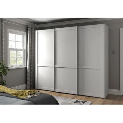 WIEMANN Göteborg Schrank - 3-türig, Weiß, 220cm hoch WIEMANN Göteborg Schrank - 3-türig, Weiß, 220cm hoch
