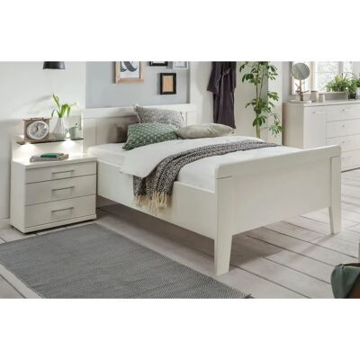 Wiemann Bern Bett - Höhenverstellbar - 90x200cm - Weiß Wiemann Bern Bett - Höhenverstellbar - 90x200cm - Weiß