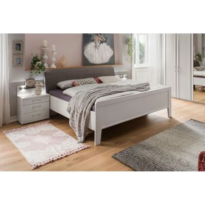 Wiemann Bern Polsterbett - 180x200cm, Weiß - Bett Wiemann Bern Polsterbett - 180x200cm, Weiß - Bett