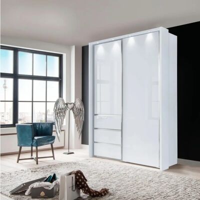 Wiemann Malibu Kleiderschrank mit Glasfront - Schrank Wiemann Malibu Kleiderschrank mit Glasfront - Schrank