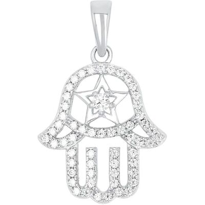 AMOR Fatima ́s Hand Sterlingsilber 925 Halskette - Anhänger AMOR Fatima ́s Hand Sterlingsilber 925 Halskette - Anhänger