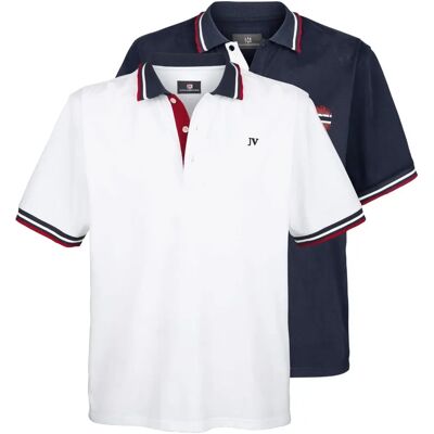 Jan Vanderstorm Johan Baumwoll Poloshirt - Großgrößen Jan Vanderstorm Johan Baumwoll Poloshirt - Großgrößen