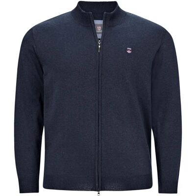 JAN VANDERSTORM Modell AGNER Casual Dunkelblau Strickjacke JAN VANDERSTORM Modell AGNER Casual Dunkelblau Strickjacke