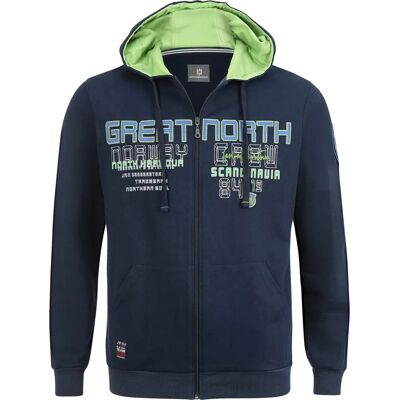 JAN VANDERSTORM Storr Lässige Baumwoll Herren Sweatjacke JAN VANDERSTORM Storr Lässige Baumwoll Herren Sweatjacke